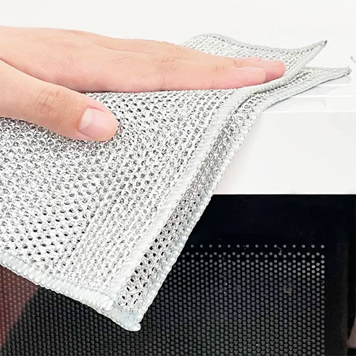 SteelCloths, pevné hadříky na čištění tvrdých skvrn (4 ks) - Image 4