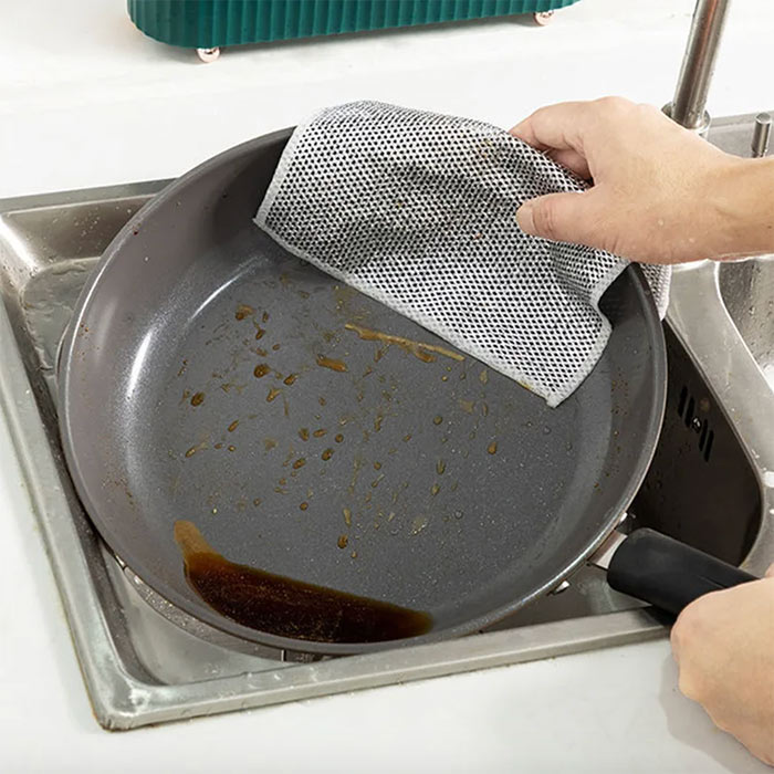 SteelCloths, pevné hadříky na čištění tvrdých skvrn (4 ks) - Image 5