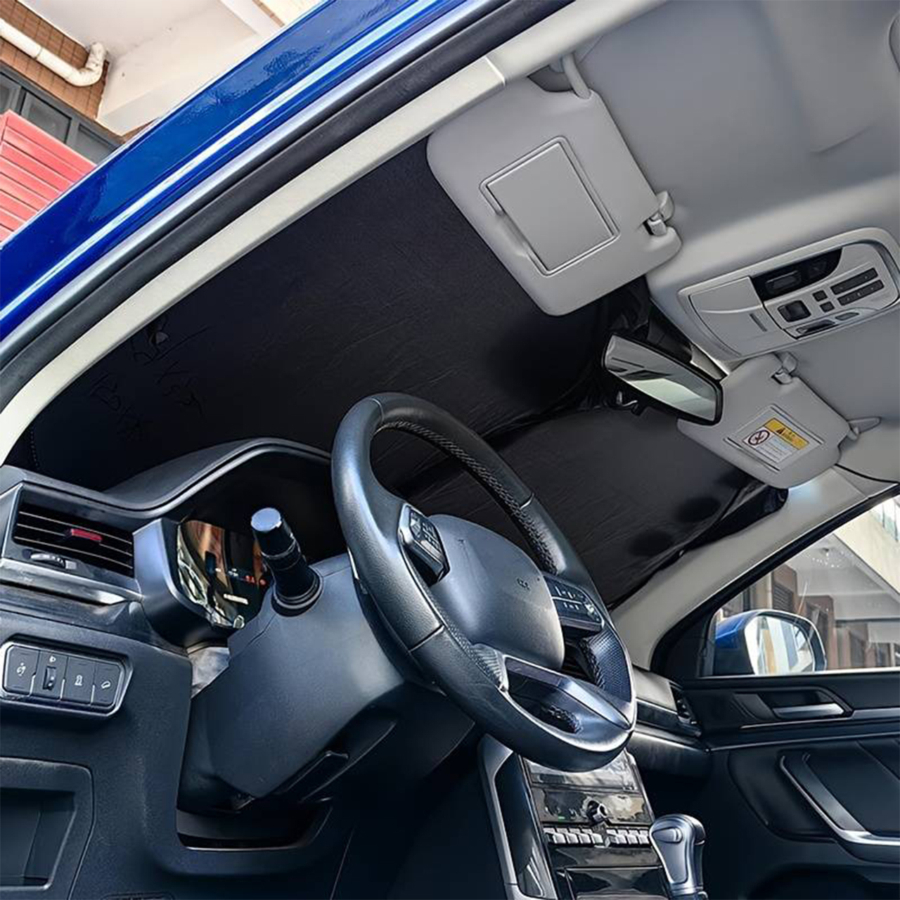 SunVisor, zatahovatelná sluneční clona na čelní sklo auta - Image 6