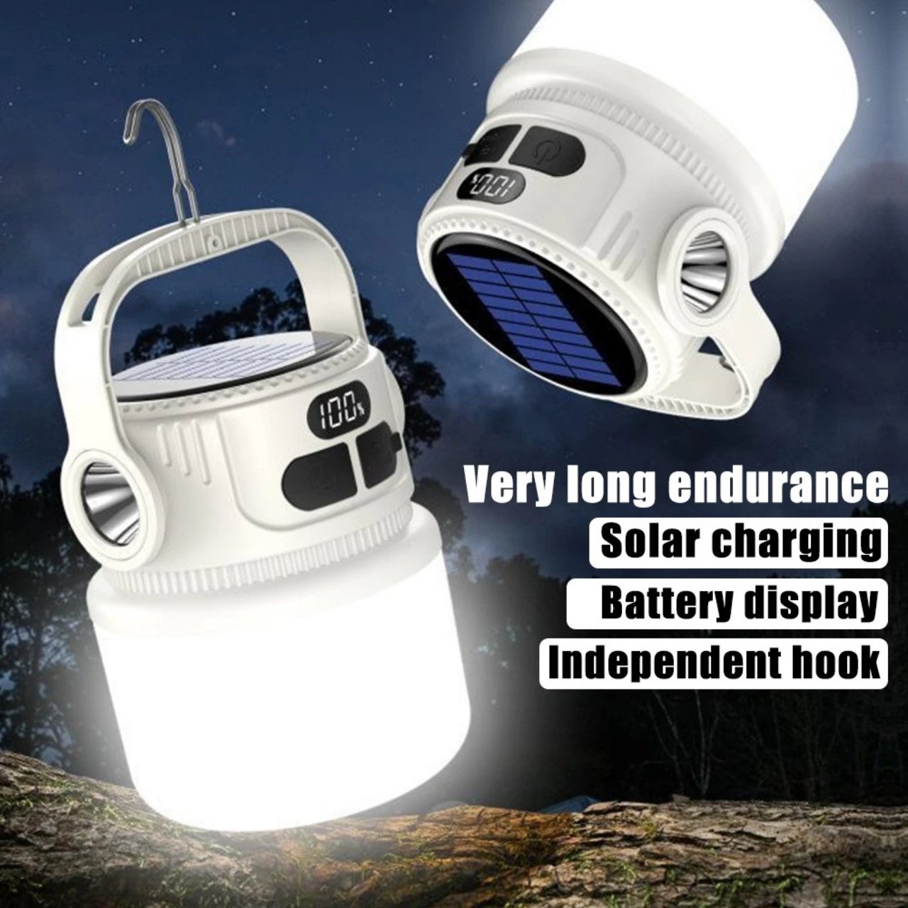 SuperBulb, ED Solar Light a Nabíječka v Jednom Zařízení - Image 2