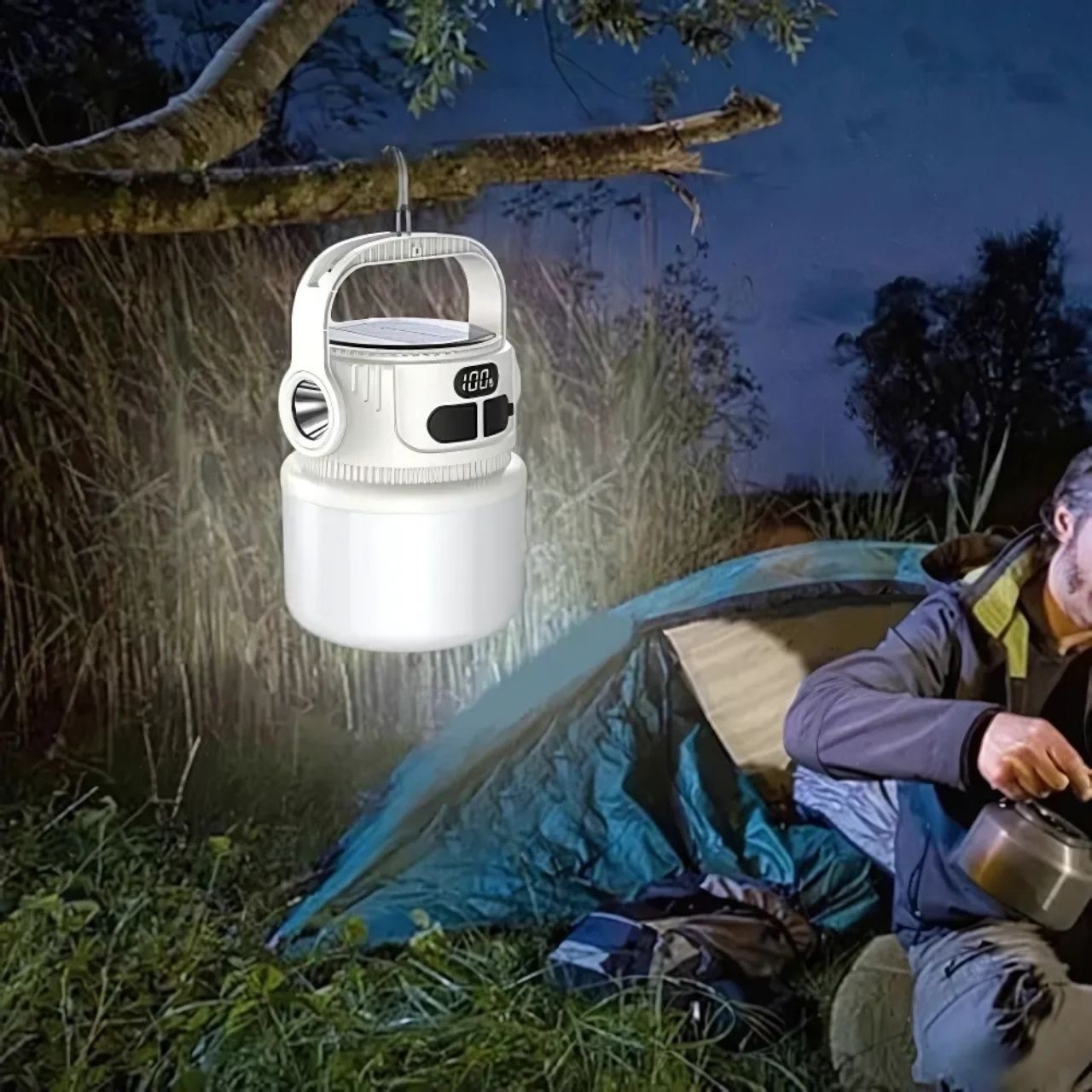 SuperBulb, ED Solar Light a Nabíječka v Jednom Zařízení - Image 9