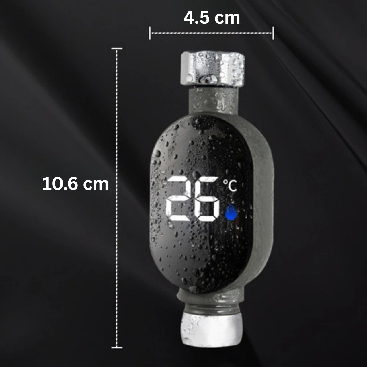 ThermFlow, chytrý LED sprchový teploměr - Image 2