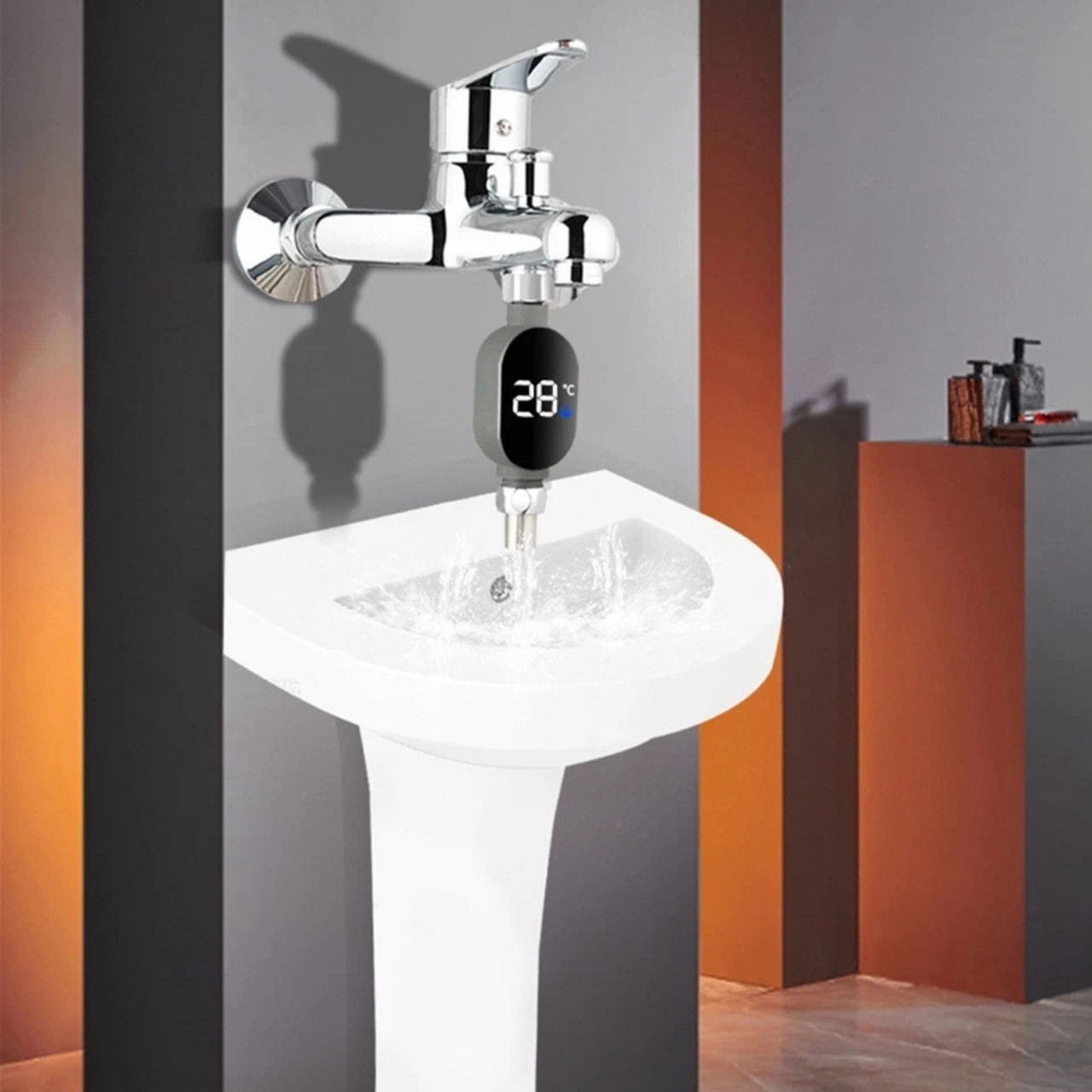 ThermFlow, chytrý LED sprchový teploměr - Image 3