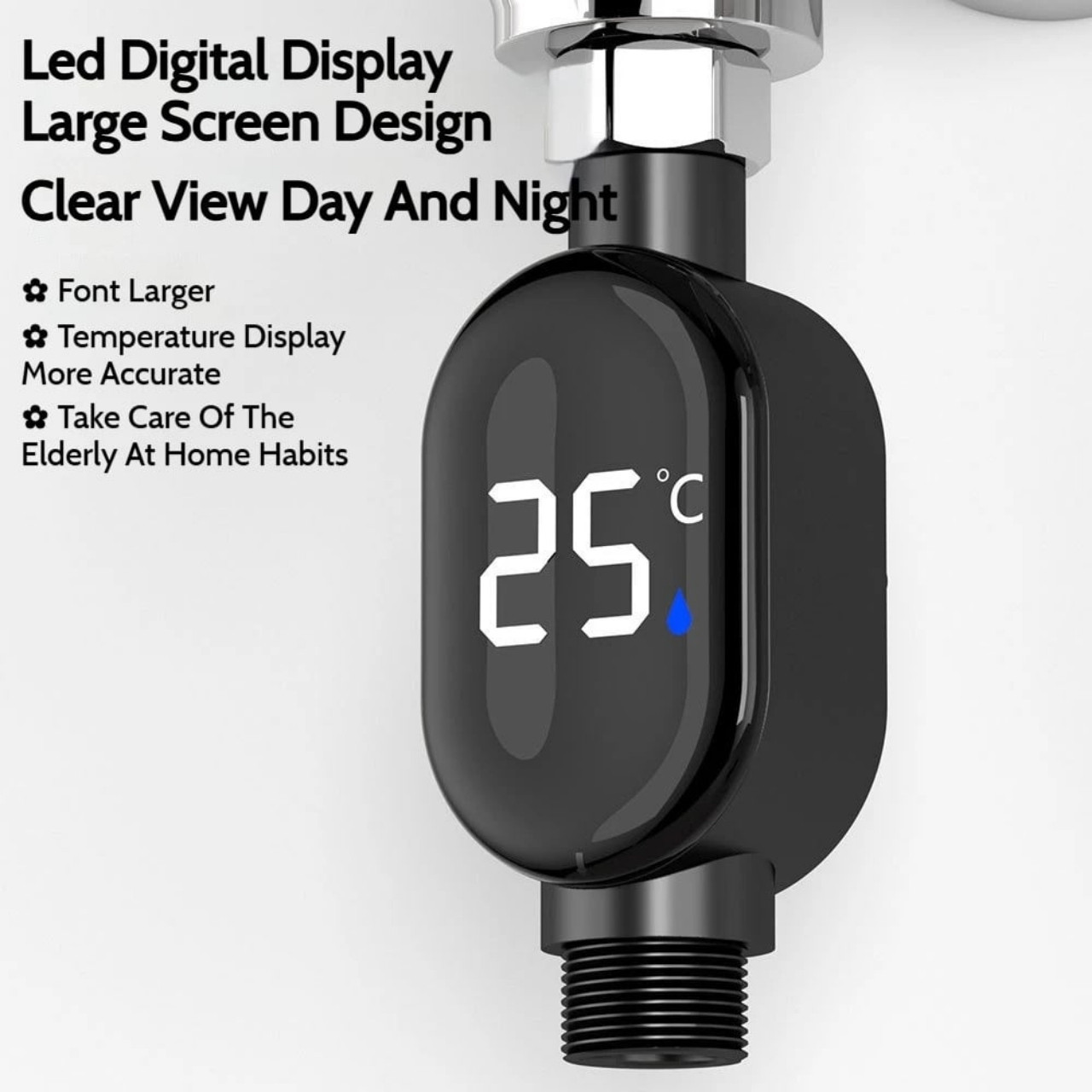 ThermFlow, chytrý LED sprchový teploměr - Image 9