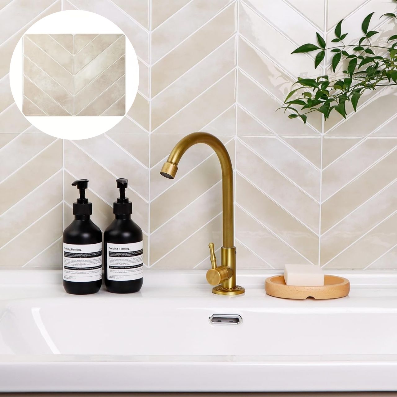 Samolepicí 3D nástěnné dlaždice, TileStickers - Image 8