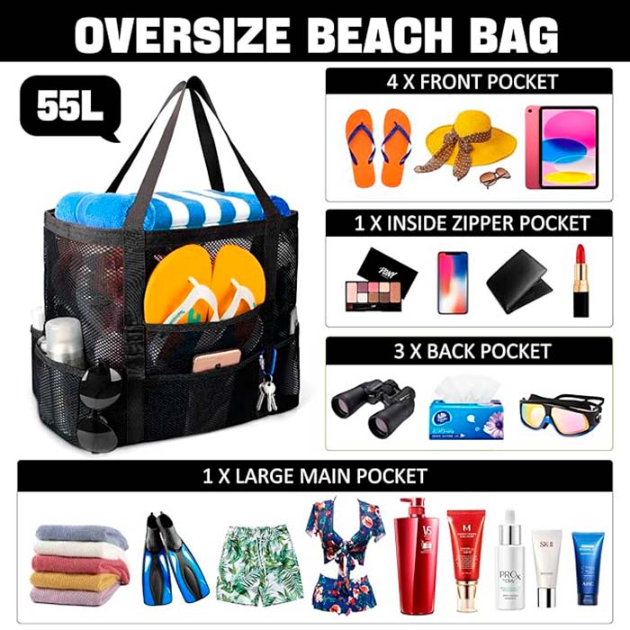 ToteBag, praktická taška na pláž a výlety - Image 7