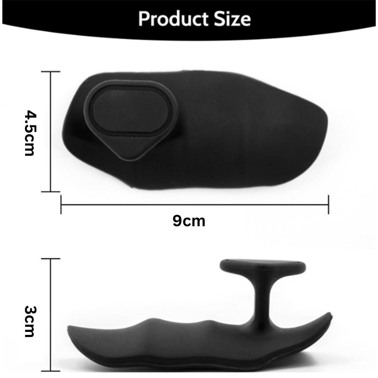 Ergonomický design pro menší tlak