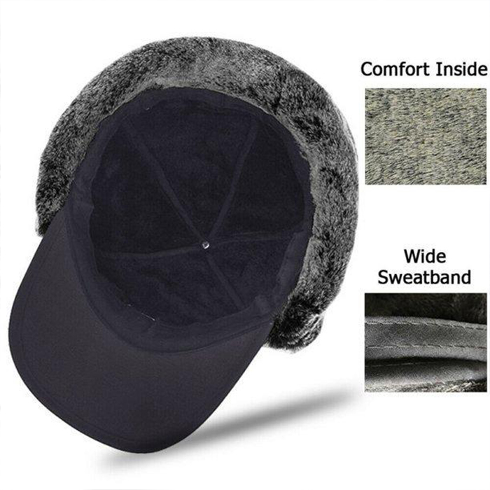 WarmCap, čepice s kšiltem, který kromě očí chrání uši, bradu a většinu hlavy před chladem - Image 7