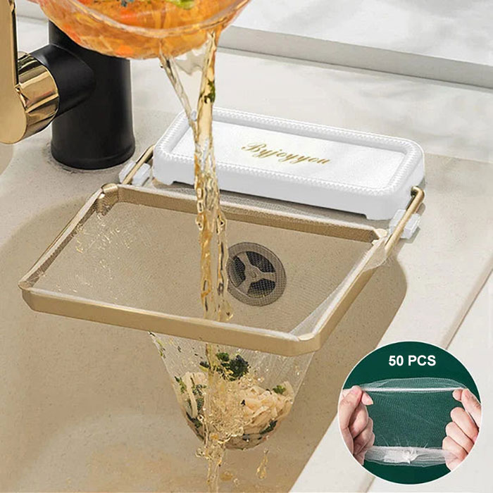 WasteStrainer, držák se síťkou, který lze umístit na kuchyňský dřez - Image 3