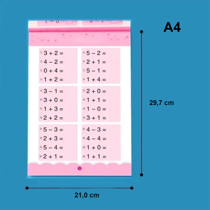 WorkBookMath, pracovní sešit pro sčítání a odčítání do 100 - Image 2