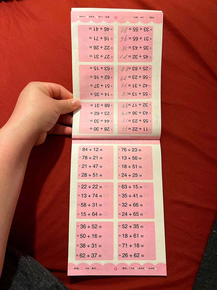 WorkBookMath, pracovní sešit pro sčítání a odčítání do 100 - Image 9