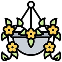 YellowFlowers, umělé závěsné květiny s přirozeným vzhledem - Image 7
