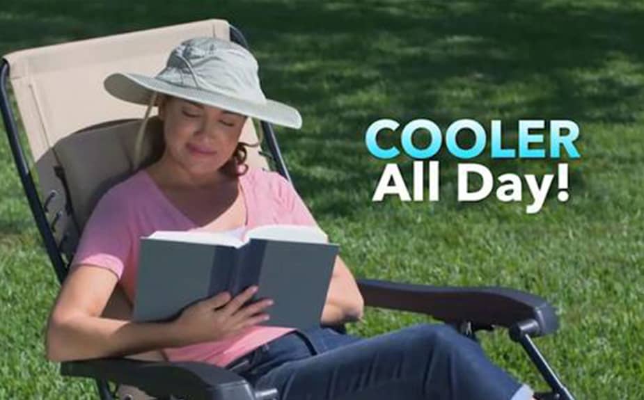 UV CoolHat, chladící klobouk s UV ochranou - Image 6